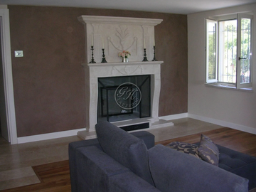 Fireplace 16 - Wall-mounted natural stone fireplace by GH LAZZERINI - view 3